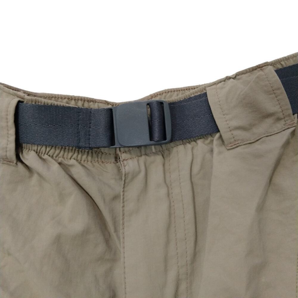 Vintage Y2K Columbia Womens Shorts Size XL High Rise Hiking GORPcore Belted - Picture 5 of 8